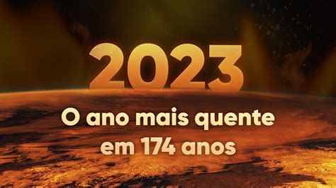 2023 é o mais quente em 174 anos YouTube