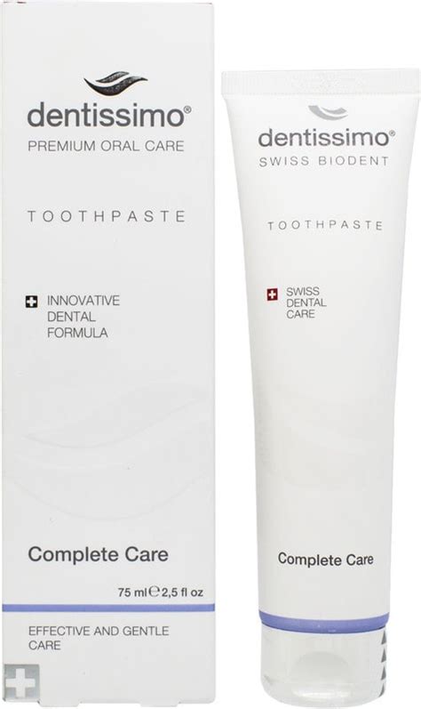 Купить Dentissimo зубная паста Complete Care 75 мл в Алматы – Магазин ...
