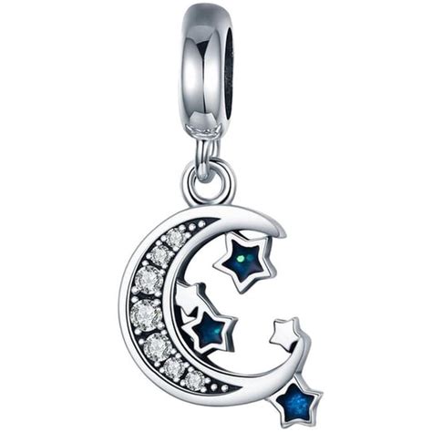 CHARMS KSIĘŻYC srebro pr 925 koralik zawieszka WatchMe Moda Sklep