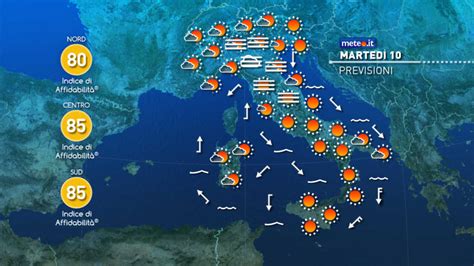 Meteo Oggi Marted Novembre Ancora Tempo Stabile