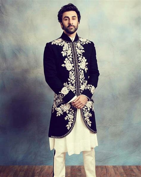 Ranbir Kapoor Mens Wedding Wear Indian Wedding Outfit Men Indian