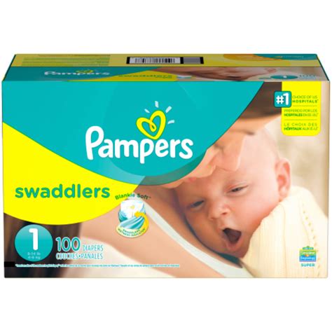 Pampers Swaddlers Size 1 Diapers, 100 ct - Pick ‘n Save