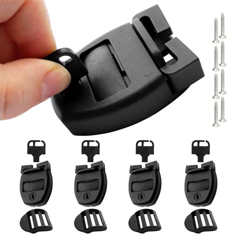 ZOMOFEW Sets Spa Hot Tub Cover Clips Latch Replacement Kit Hot Tub Cover Latches Clip Lock For