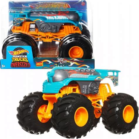 Hot Wheels Monster trucks velký truck West Coast Crusher Maxíkovy hračky