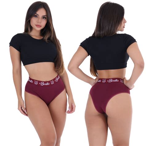 KIT 10 CALCINHAS CALÇOLAS CINTURA ALTA CARIBE ALGODÃO PENTEADO LINGERIE Compra Digital BR