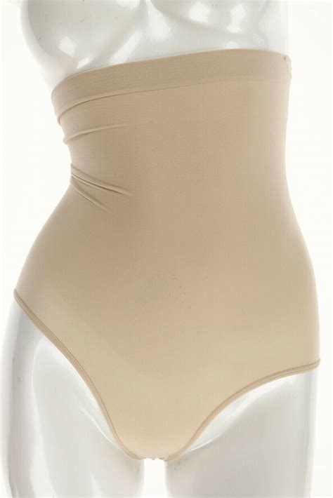 Spanx 300137 Womens Higher Power Shaper Panties Soft Nude Size 1X EBay