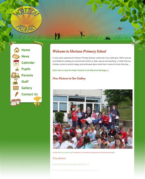 Horizon Primary School website launched - Freshlinx Web Design