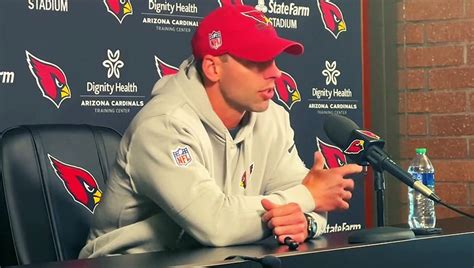 Cardinals HC Jonathan Gannon Isn T Giving Up On Josh Dobbs Video