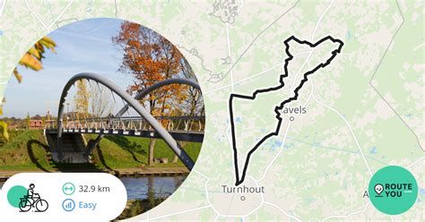 Turnhout Fietsroute 3 Recreatieve Fietsroute RouteYou