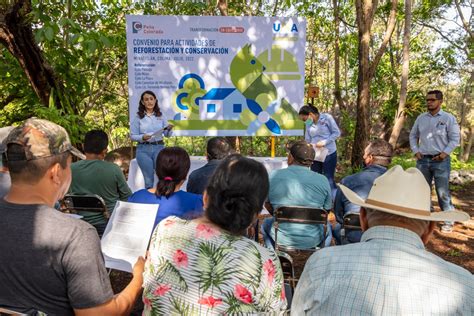 Ejidatarios de Manzanillo y Minatitlán reforestarán sus terrenos con