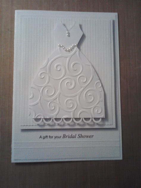 Bridal shower card | Bridal card, Bridal shower cards, Cards handmade