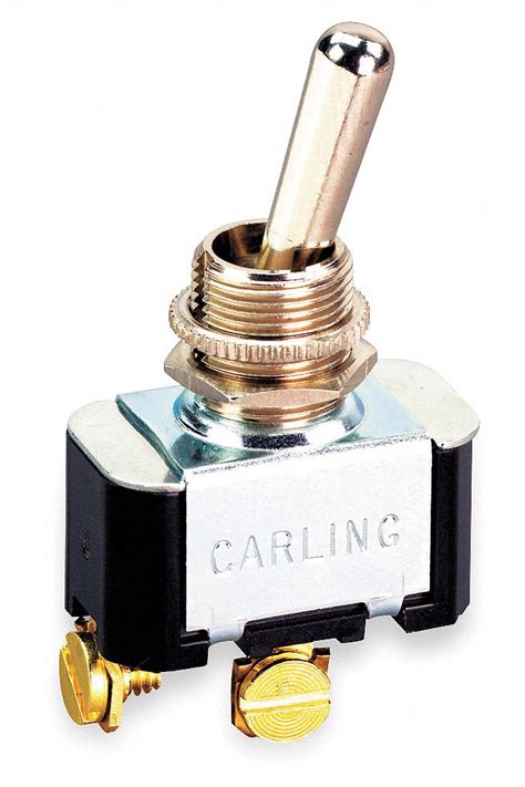 CARLING TECHNOLOGIES Toggle Switch Number Of Connections 2 Switch