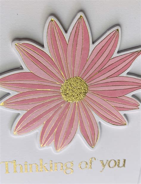 I M In Haven Intricate Hot Foil Daisies