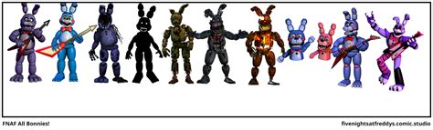 FNAF All Bonnies Comic Studio