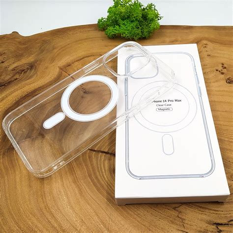 Оригинальный прозрачный чехол-накладка MagSafe Magnetic IPHONE 14 Pro ...