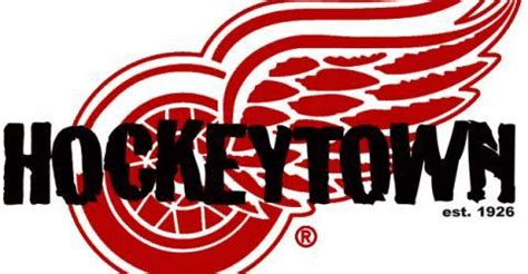 Detroit Red Wings Hockeytown Logo