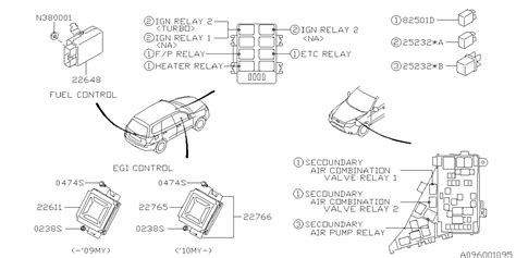 Subaru Forester Engine Control Module Ecm Unit Egi Aa