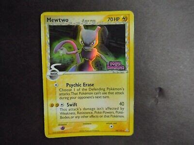 Pokemon Mewtwo Delta Species Reverse Holo Rare Ex Holon Phantoms