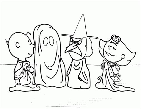 Its The Great Pumpkin Charlie Brown Coloring Pages - Coloring Home