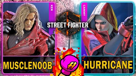 Street Fighter 6Musclenoob KEN VS Hurricane CAMMY スト6SF64K 60ᶠᵖˢ