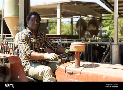 African Man Driving A Tractor Hi Res Stock Photography And Images Alamy