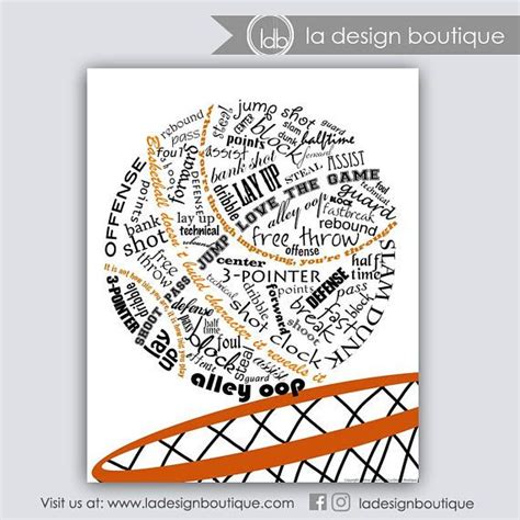 Basketball Decor, Basketball Gift, Basketball Art, Basketball Print ...