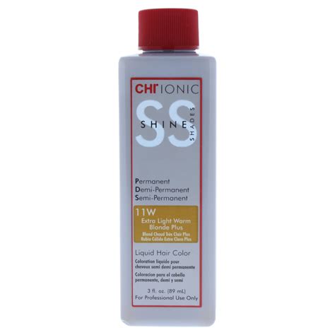 Chi Ionic Shine Shades Liquid Hair Color W Extra Light Warm Blonde