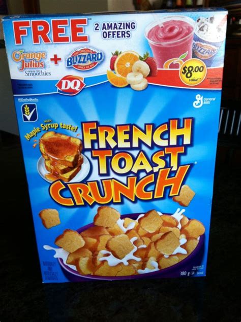 French Toast Crunch Review General Mills Cereal So Good