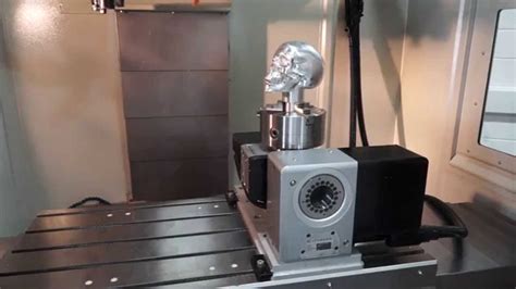 Lehmann 5 axis CNC rotary table on an XYZ machining centre - YouTube
