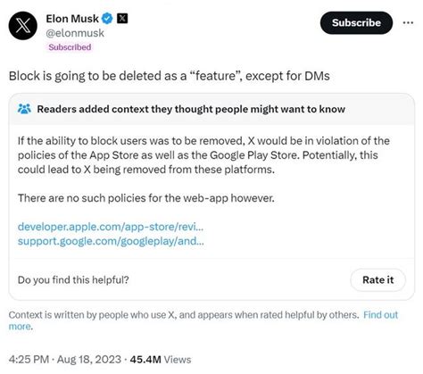 Elon Musk Says Twitter Is Getting Rid Of The Ability To Block People