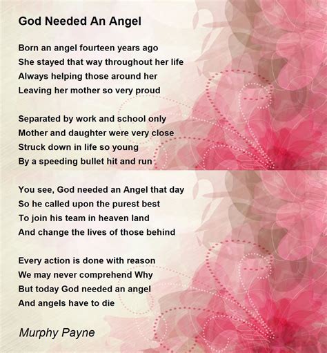 Angels In Heaven Poems