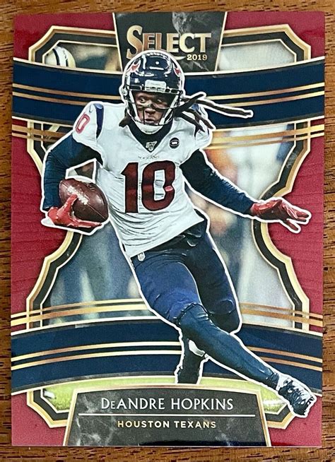 Panini Select Concourse Maroon Prizm Deandre Hopkins