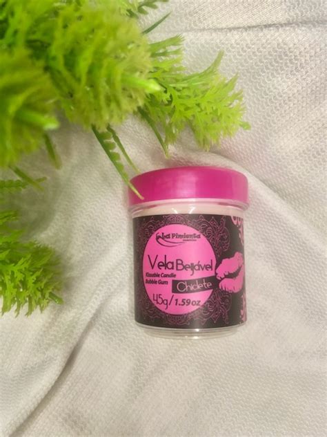 Vela Beij Vel Para Massagem Hot Chiclete Amora Sex Shop