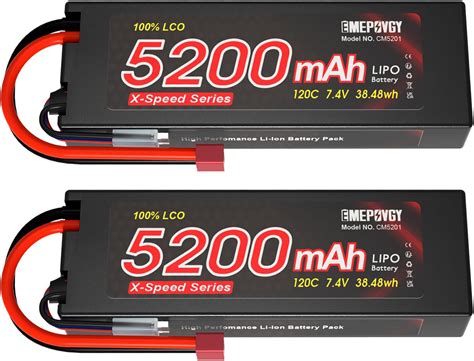 Amazon Emepovgy V Lipo Battery S C Mah Lipos Lco