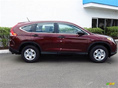 Basque Red Pearl II 2013 Honda CR-V LX Exterior Photo #80790304