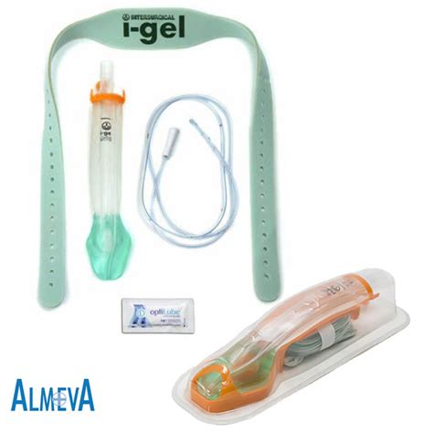 I Gel Larynxmasker O2 Resus Pack Maat 5 Grote Volwassene 90 Kg