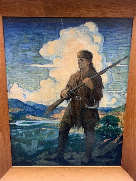 The Frontiersman After Nc Wyeth By Nc Wyeth 1882 1945 Original