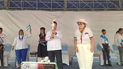 Honduras Entrega A Nicaragua La Antorcha De La Paz Conmemorativa A 202