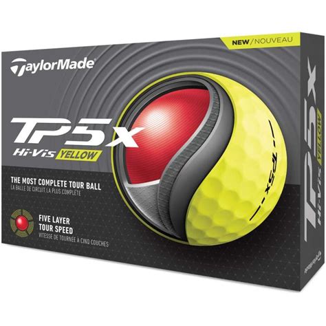 Buy TaylorMade TP5x Yellow Golf Balls | Golf Discount