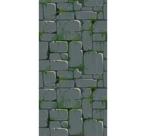 Stone Wall 3D Wallpaper - TenStickers