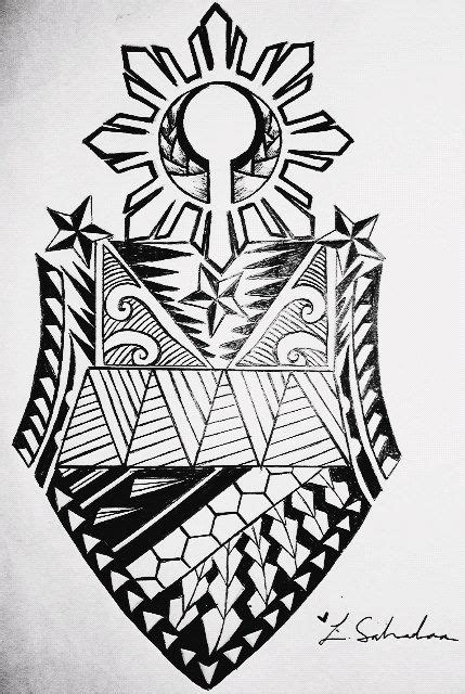 Filipino tribal arm sleeve tattoo design by 808lsalvador on deviantart ...