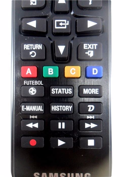 Controle Tv Samsung Original Smart 3d Tecla Função Futebol R 77 99