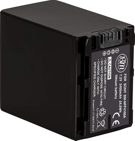 Amazon Bm Premium Np Fv A High Capacity Battery For Sony Fdr