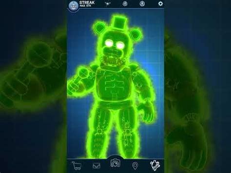 Radioactive Withered Freddy In Fnaf Ar Youtube