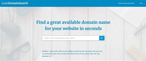 How To Search A Domain Name For Your Website Using Tools