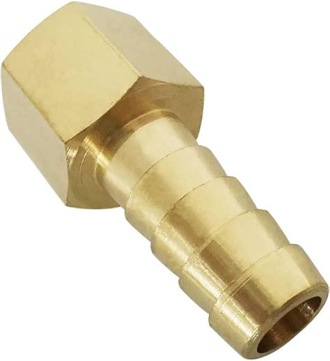 Buy Avanty Brass Hose Barb Fitting 1 4 Barbed X 1 4 NPT Female Adapter