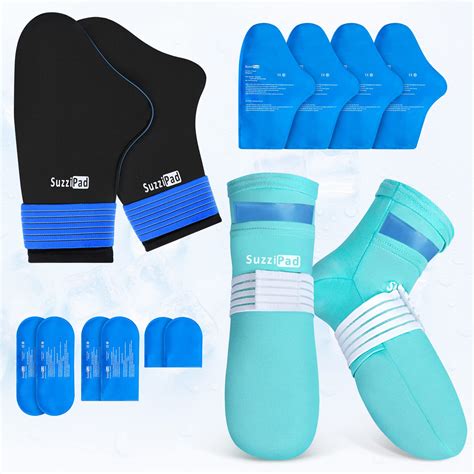 Suzzipad Cold Gloves And Socks For Chemotherapy Chemo Ice Packs