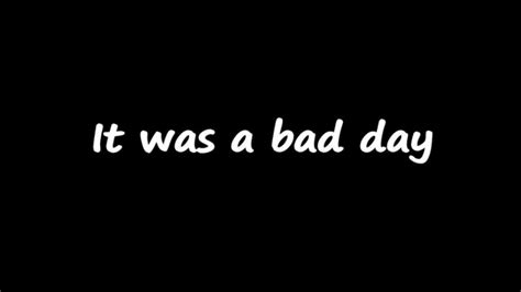 Justin Bieber Bad Day Lyrics Youtube