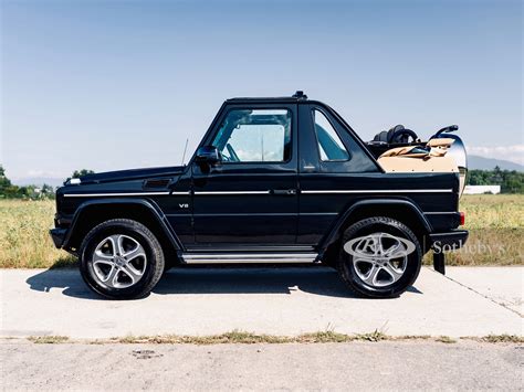 2014 Mercedes Benz G500 Cabriolet Final Edition St Moritz 2021 Rm