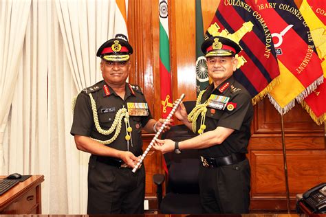 GENERAL MANOJ PANDE RELINQUISHES THE APPOINTMENT OF CHIEF OF THE ARMY ...